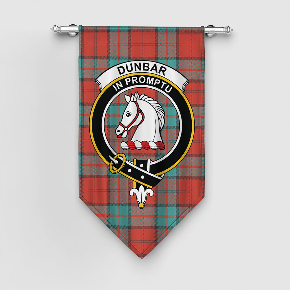 Dunbar Ancient Tartan Crest Gonfalon