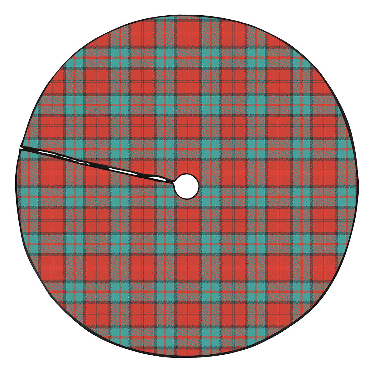 Dunbar Ancient Tartan Plaid Christmas Tree Skirt