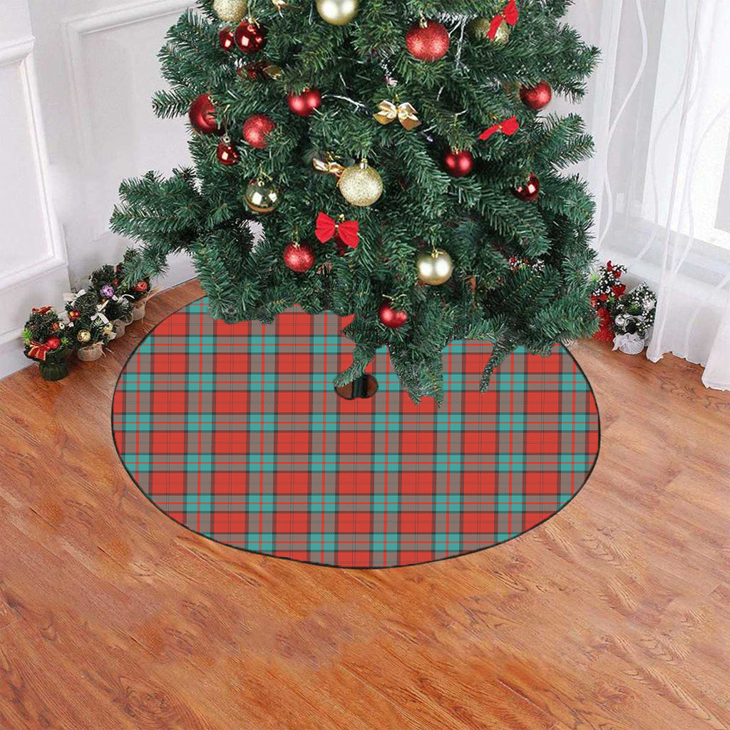 Dunbar Ancient Tartan Plaid Christmas Tree Skirt