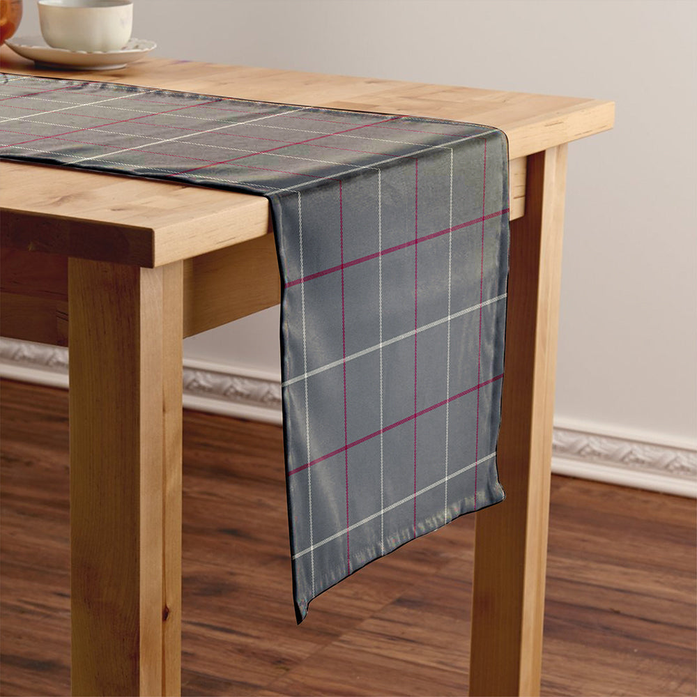 Dunbar of Pitgaveny Weathered Tartan Crest Table Runner