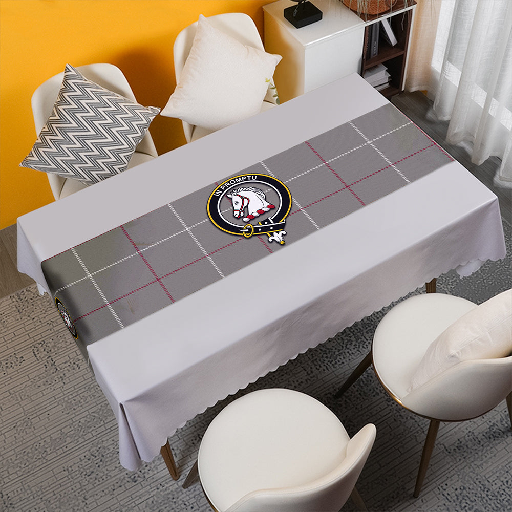 Dunbar of Pitgaveny Tartan Crest Table Runner