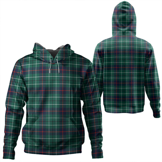 Duncan Modern Tartan Plaid Hoodie