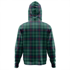 Duncan Modern Tartan Plaid Hoodie