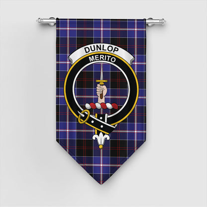 Dunlop Modern Tartan Crest Gonfalon