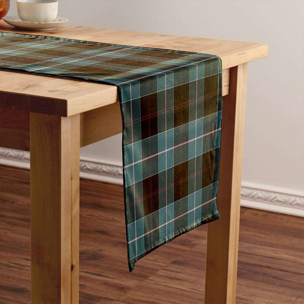 Dunlop Weathered Tartan Crest Table Runner