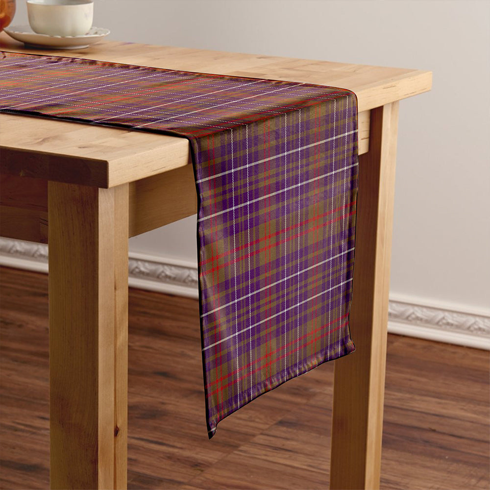 Edmonstone Tartan Crest Table Runner