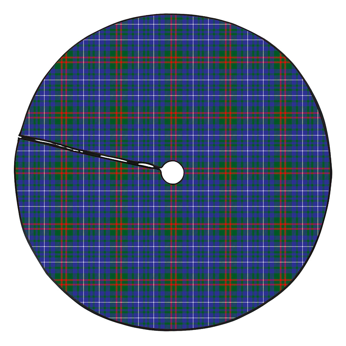 Edmonstone Tartan Plaid Christmas Tree Skirt