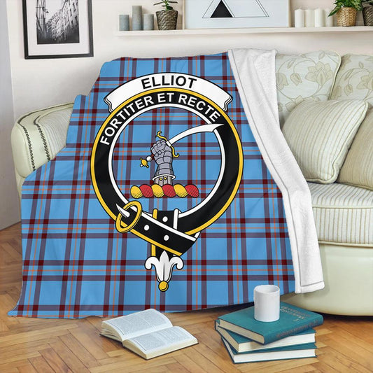 Elliot Ancient Tartan Crest Premium Blanket