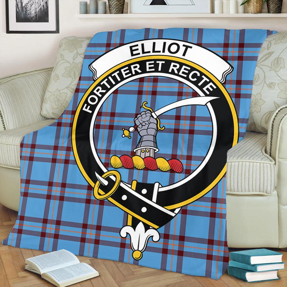 Elliot Ancient Tartan Crest Premium Blanket