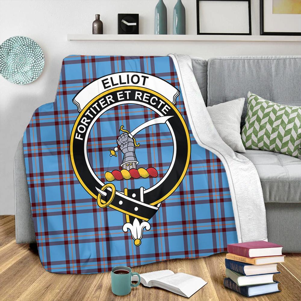 Elliot Ancient Tartan Crest Premium Blanket