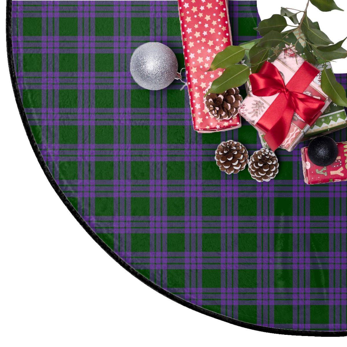 Elphinstone Tartan Plaid Christmas Tree Skirt