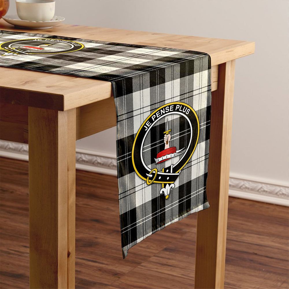 Erskine Blue Tartan Crest Table Runner