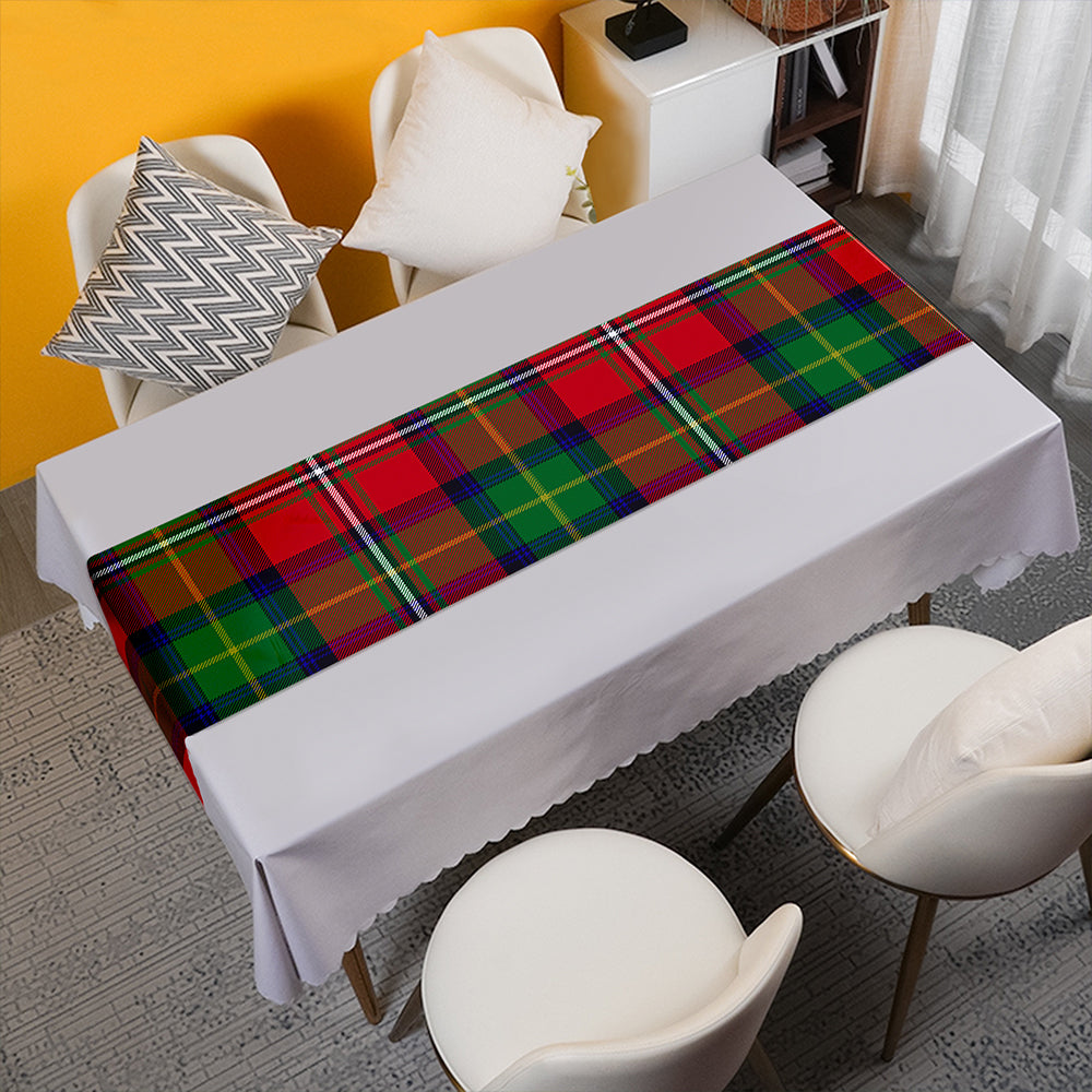 Fairlie Modern Tartan Crest Table Runner