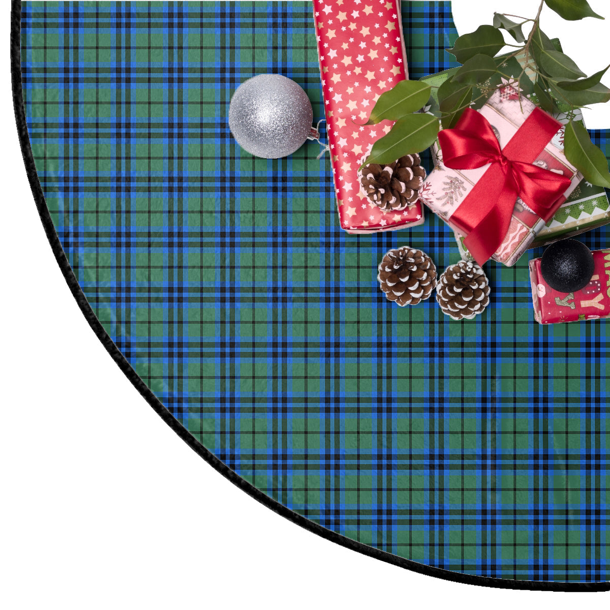 Falconer Tartan Plaid Christmas Tree Skirt