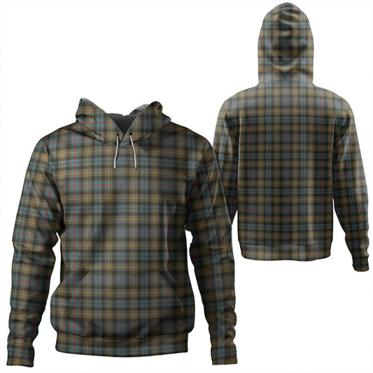 Farquharson Weathered Tartan Plaid Hoodie