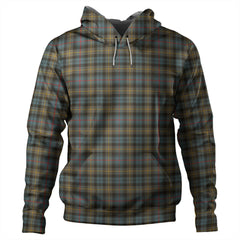 Farquharson Weathered Tartan Plaid Hoodie