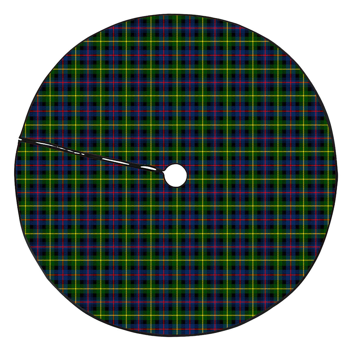 Farquharson Modern Tartan Plaid Christmas Tree Skirt