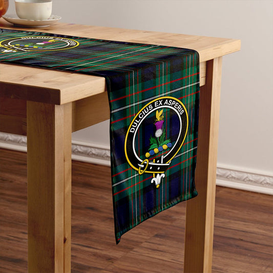 Ferguson Modern Tartan Crest Table Runner