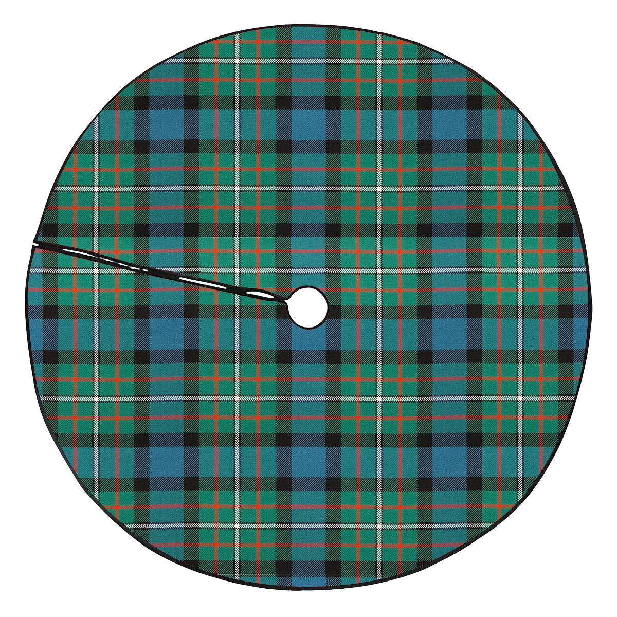 Ferguson Ancient Tartan Plaid Christmas Tree Skirt