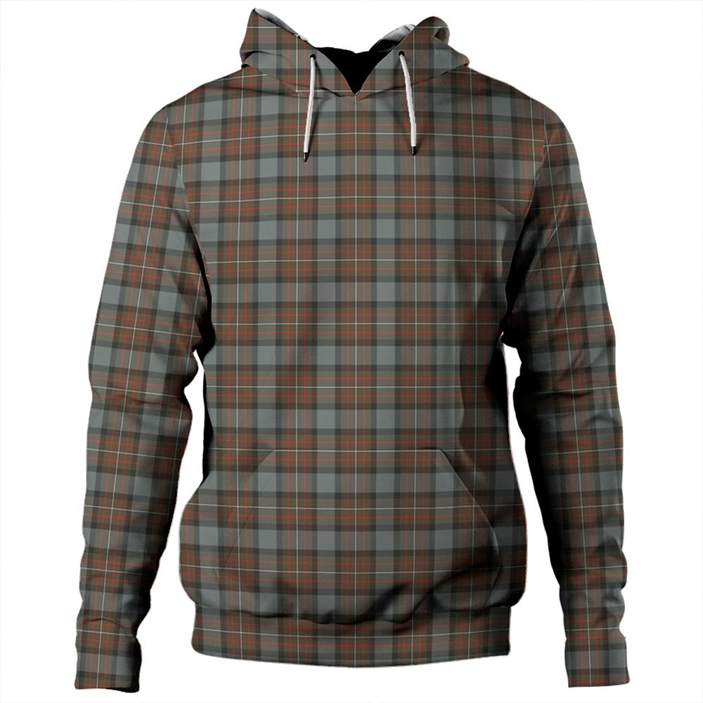 Fergusson Weathered Tartan Plaid Hoodie