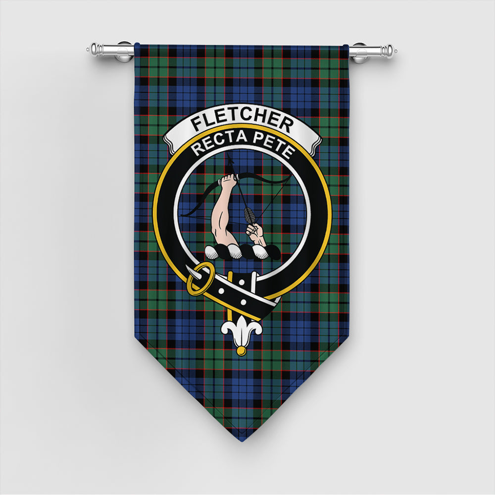 Fletcher Ancient Tartan Crest Gonfalon