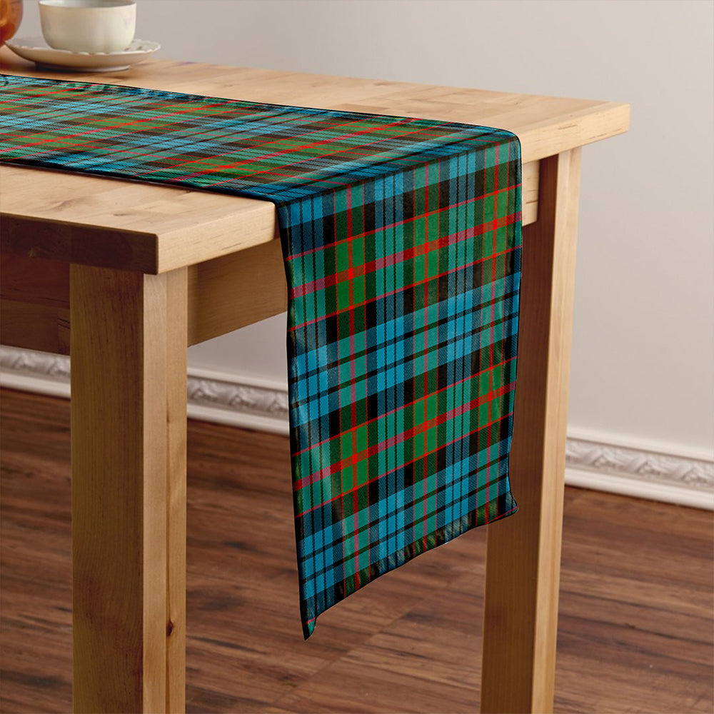 Fletcher of Dunans Weathered Tartan Crest Table Runner