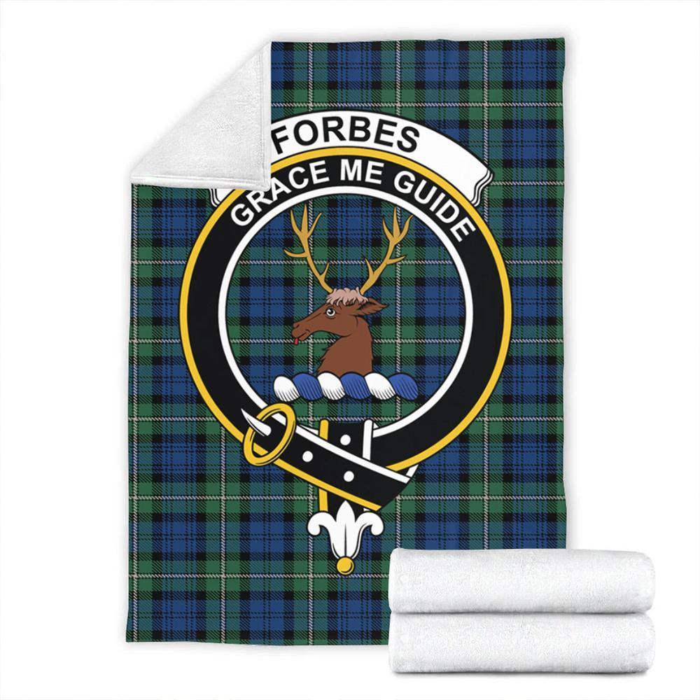 Forbes Ancient Tartan Crest Premium Blanket