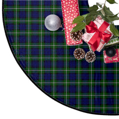 Forbes Modern Tartan Plaid Christmas Tree Skirt
