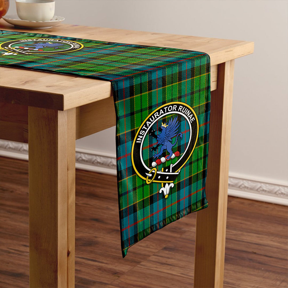 Forsyth Ancient Tartan Crest Table Runner