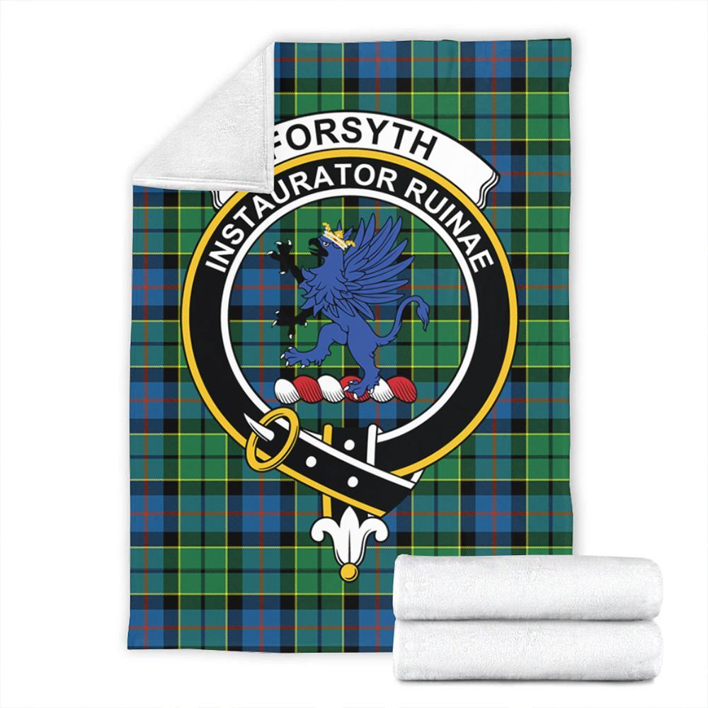 Forsyth Ancient Tartan Crest Premium Blanket