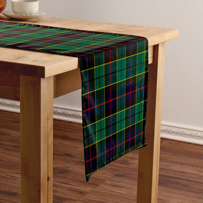 Forsyth Modern Tartan Crest Table Runner