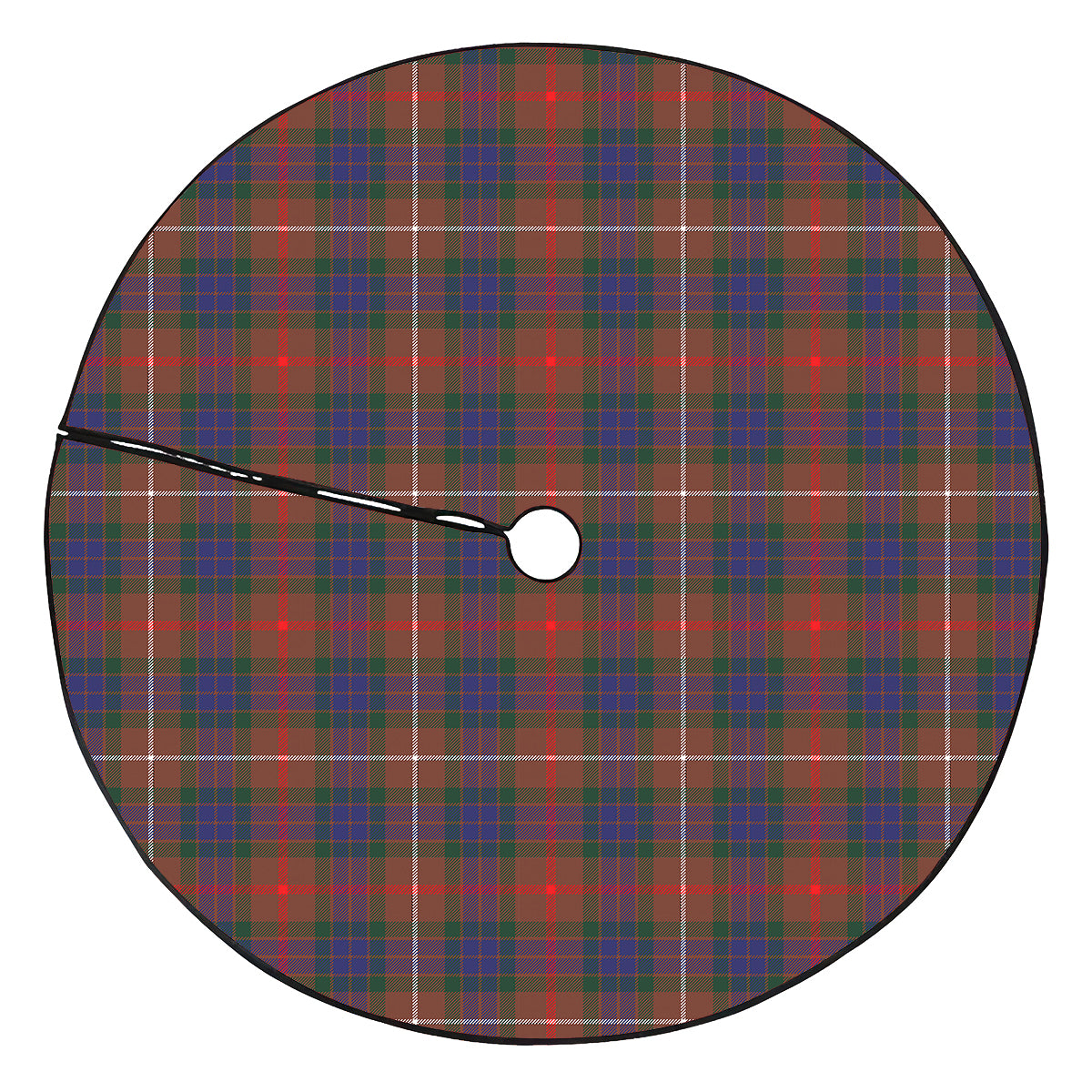 Fraser Hunting Modern Tartan Plaid Christmas Tree Skirt