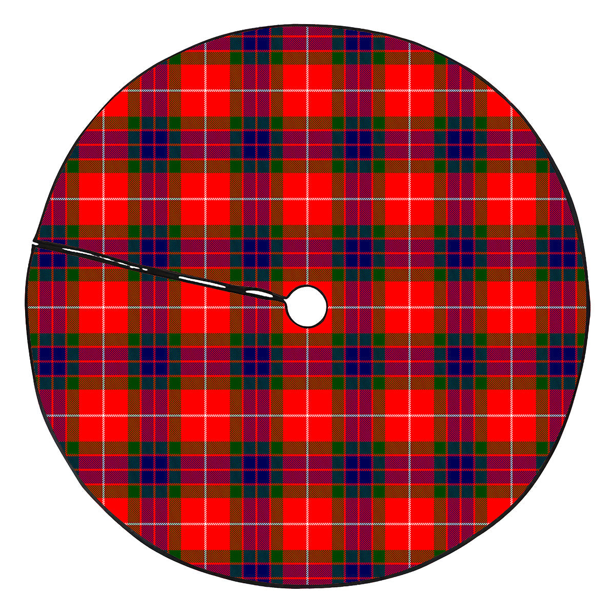 Fraser Modern Tartan Plaid Christmas Tree Skirt