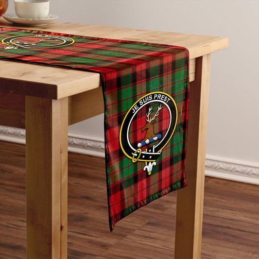 Fraser of Altyre Ancient Tartan Crest Table Runner