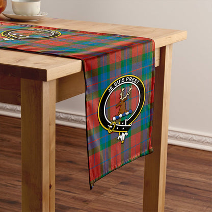 Fraser of Boblainy Hugh Ancient Tartan Crest Table Runner