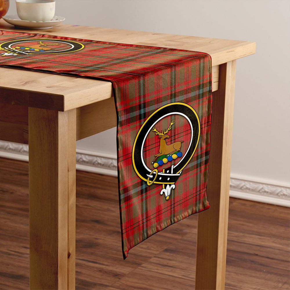 Fulton 1999 Weathered Tartan Crest Table Runner