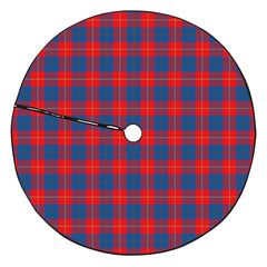 Galloway Red Tartan Plaid Christmas Tree Skirt