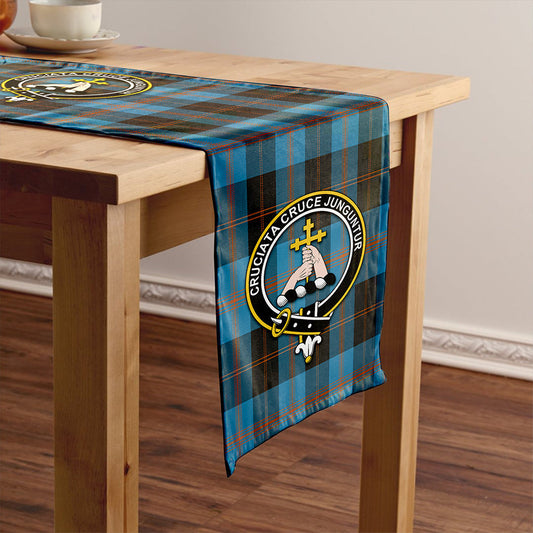 Garden Tartan Crest Table Runner