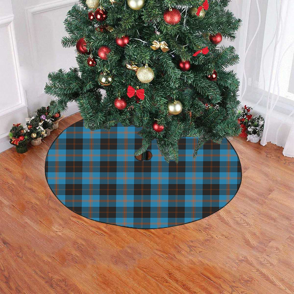 Garden Tartan Plaid Christmas Tree Skirt