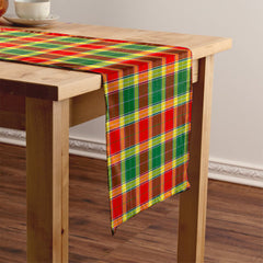 Gibson (Gibbs) Modern Tartan Crest Table Runner