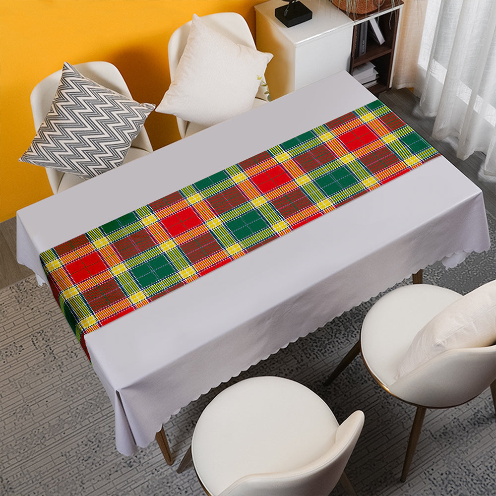 Gibson (Gibbs) Modern Tartan Crest Table Runner