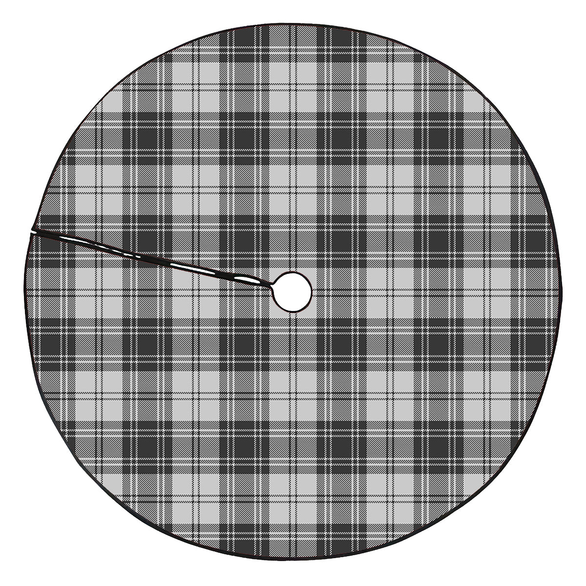 Glen Tartan Plaid Christmas Tree Skirt