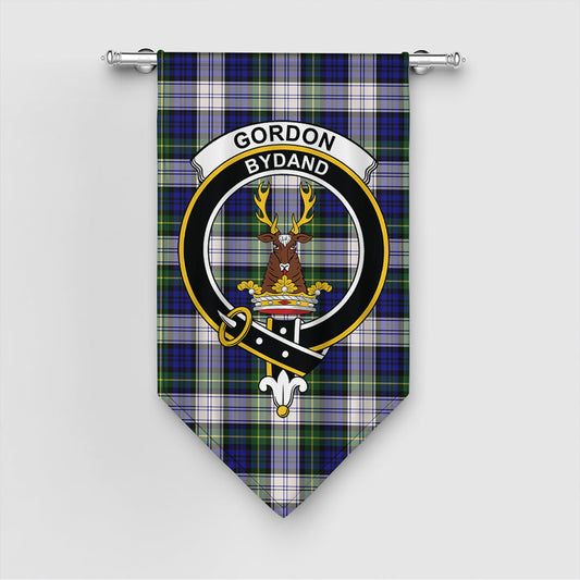 Gordon Dress Modern Tartan Crest Gonfalon