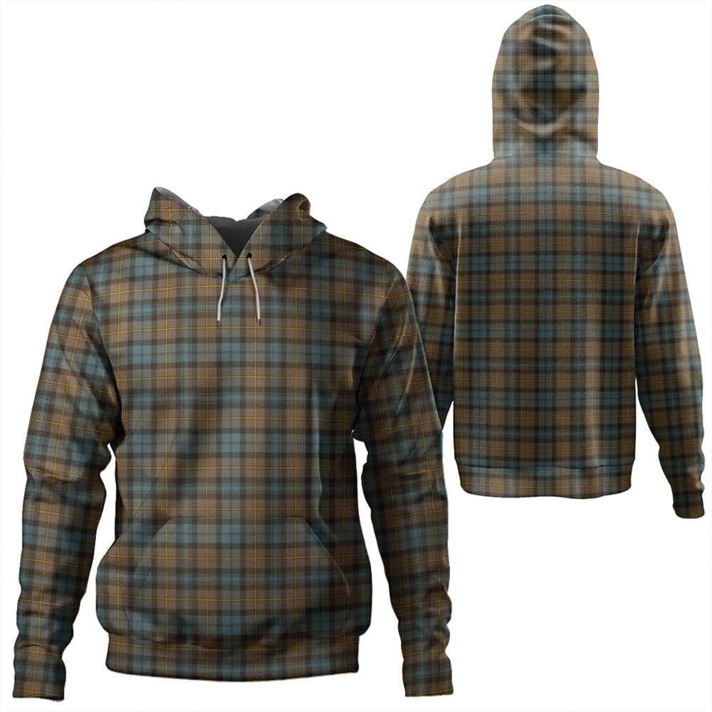 Gordon Weathered Tartan Plaid Hoodie