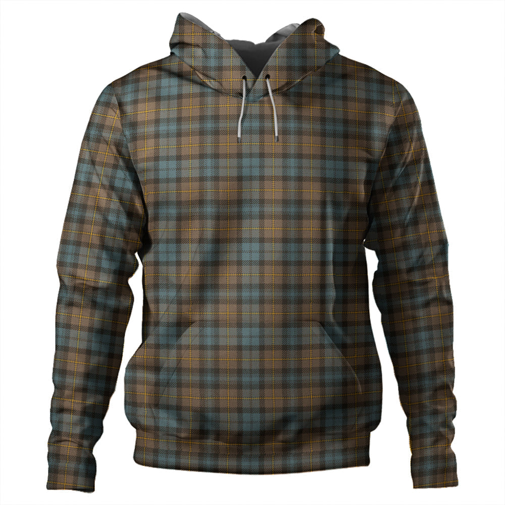 Gordon Weathered Tartan Plaid Hoodie