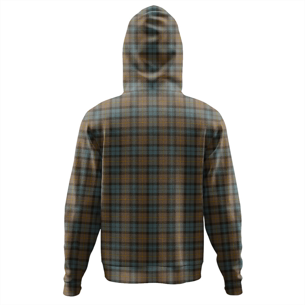 Gordon Weathered Tartan Plaid Hoodie