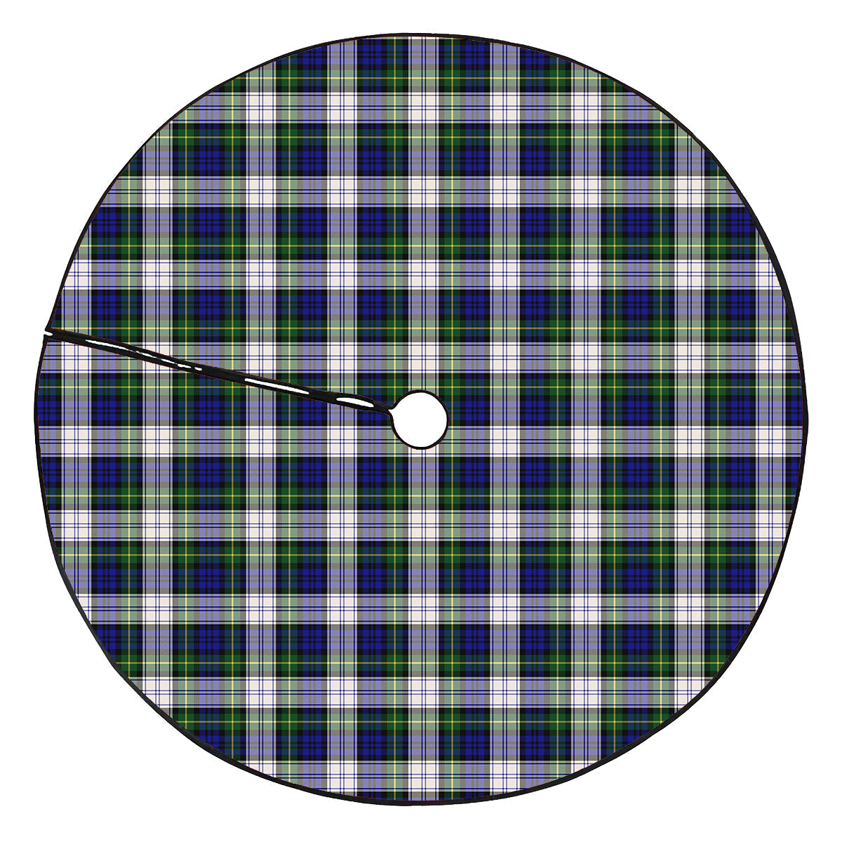 Gordon Dress Modern Tartan Plaid Christmas Tree Skirt