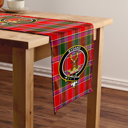 Gordon of Abergeldie Modern Tartan Crest Table Runner