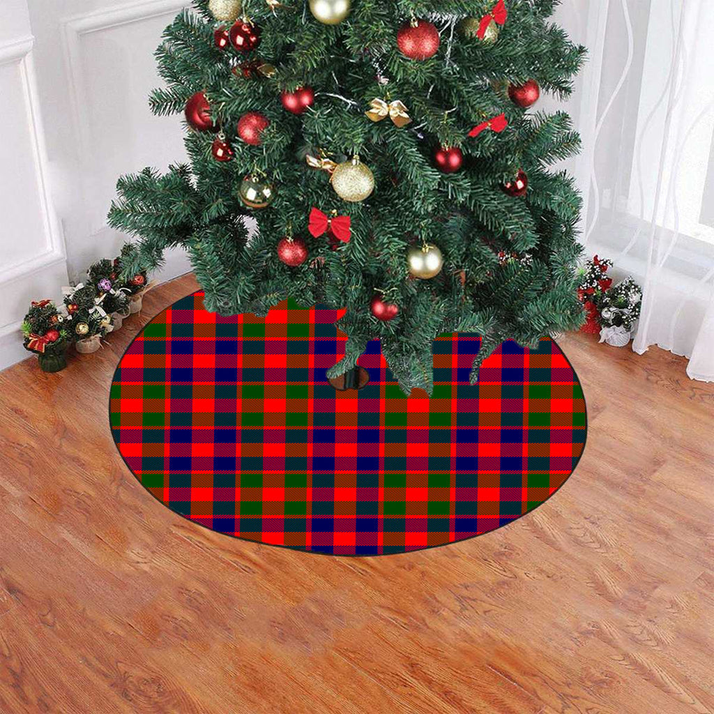 Gow of McGouan Tartan Plaid Christmas Tree Skirt