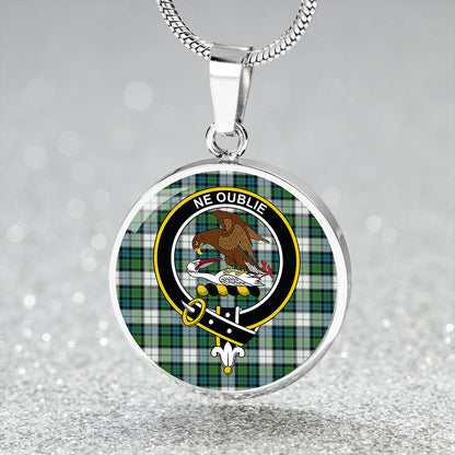 Graham Dress Ancient Tartan Crest Circle Necklace